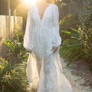 Free people maxi dress size XS